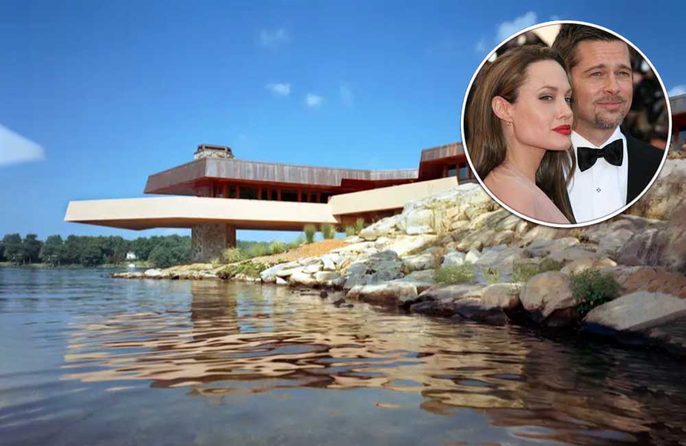 Angelina Jolie & Brad Pitt / Petre, Lake Mahopac, New York @coastalliving / Pinterest.com | Denis Makarenko / Shutterstock.com