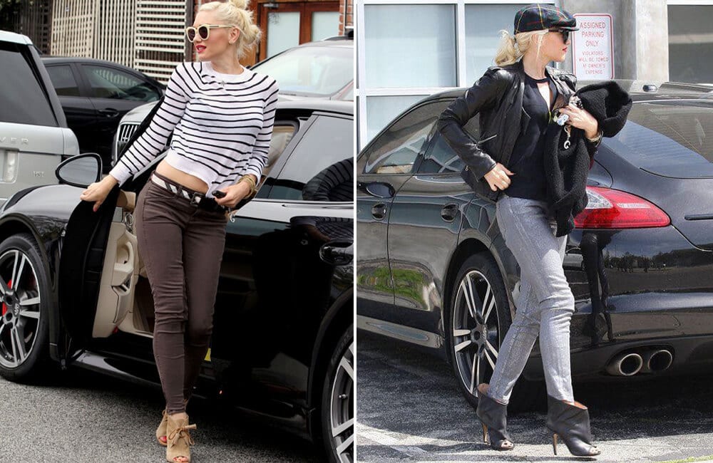 Gwen Stefani – Porsche Panamera @PorschePanameraFans / @Celebrity Cars / Facebook.com