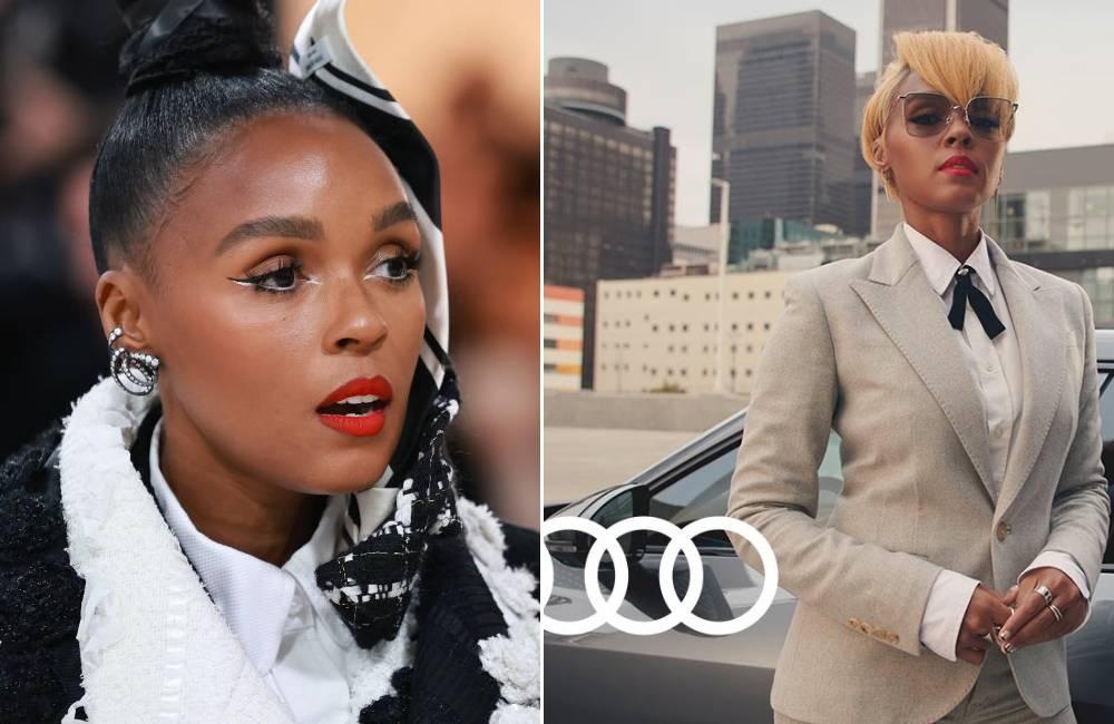 Janelle Monáe ©Theo Wargo/Getty Images | @Audi/Youtube