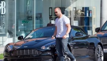 Jason Statham - Aston Martin DBS Volante @starsandtheircars/Instagram