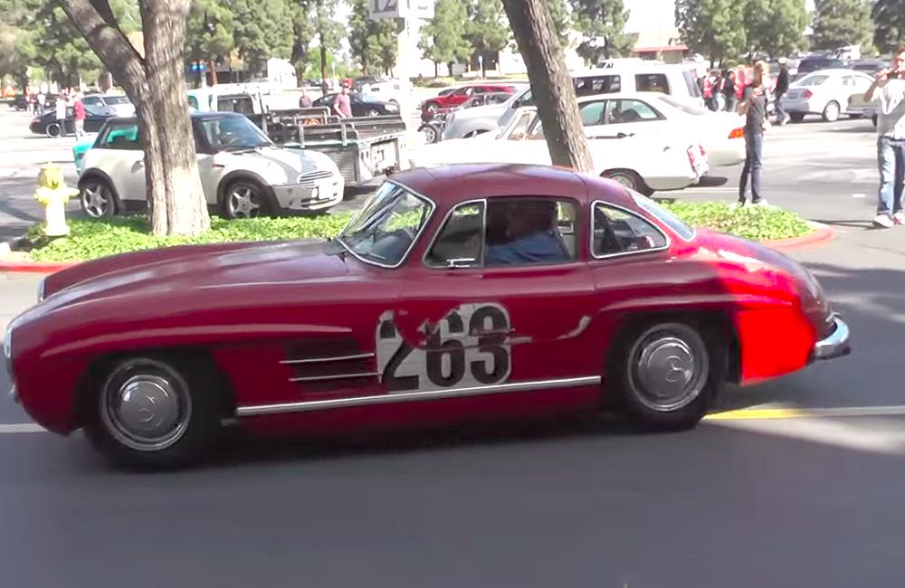 Jay Leno – 1955 Mercedes 300SL Gullwing Coupe @socalspeedzone / Youtube.com