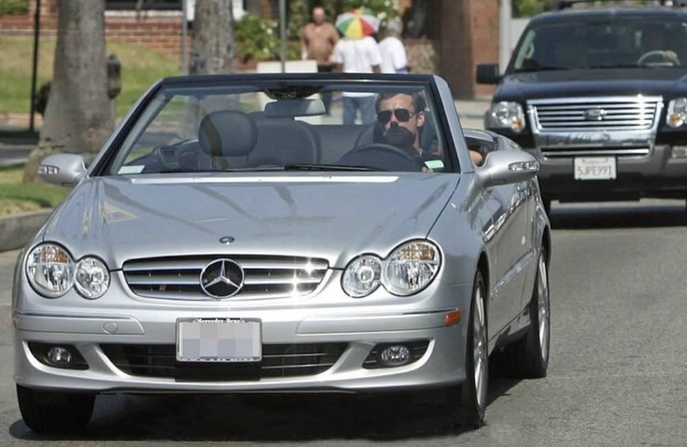Jude Law - Mercedes Benz CLK Convertible @starsandtheircars/Instagram