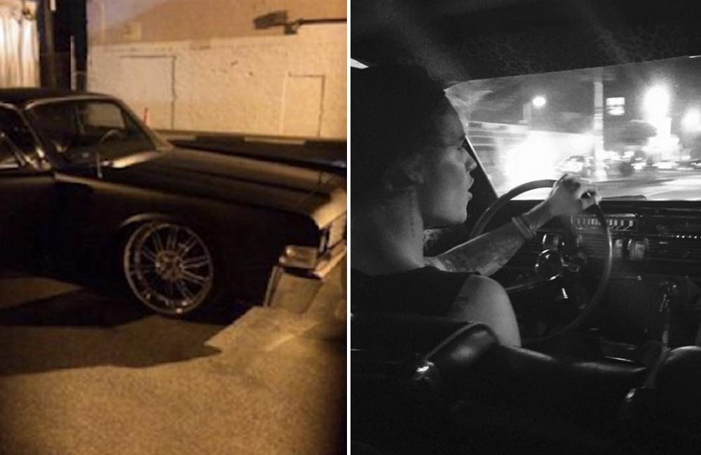 Justin Bieber – 1965 Lincoln Continental @JustBieberZONE | @ritakhoury10 / Twitter.com