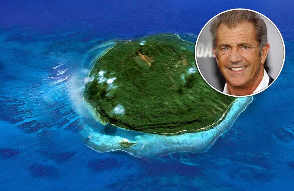 Mel Gibson / Mago Island, Fiji @many_oneof / Twitter.com | ©Tinseltown / Shutterstock.com