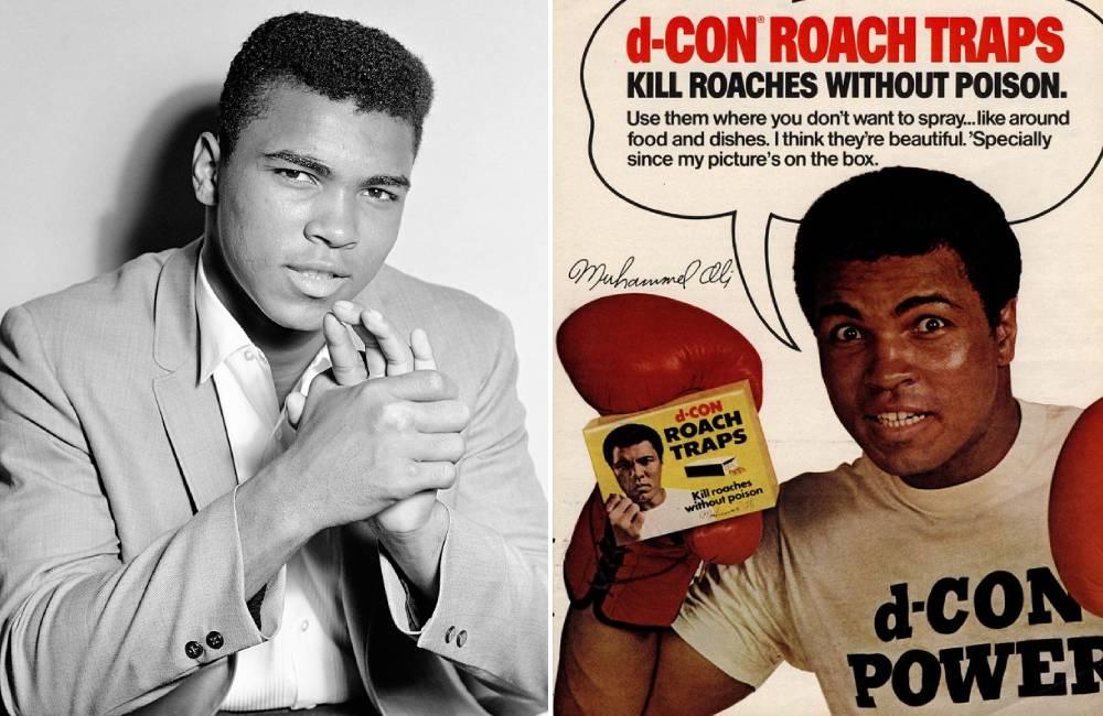 Muhammad Ali - Roach Traps ©The Stanley Weston Archive/Getty Images | @r/OldSchoolRidiculous/Reddit