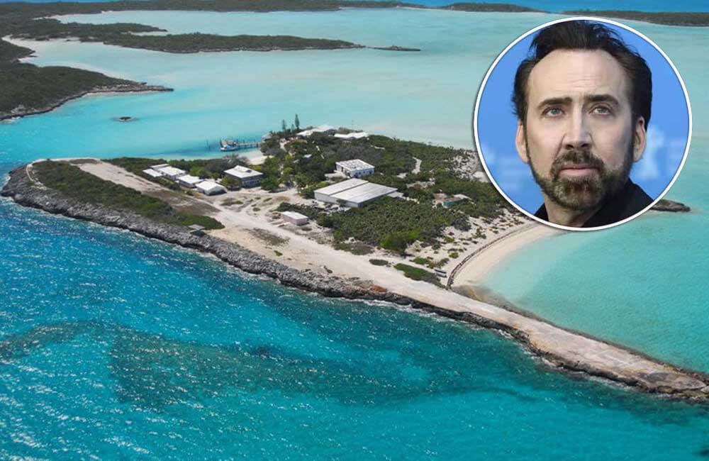 Nicolas Cage / Leaf Cay Island, Bahamas @brendakerr9400 / Pinterest.com | @DiscussingFilm / Twitter.com