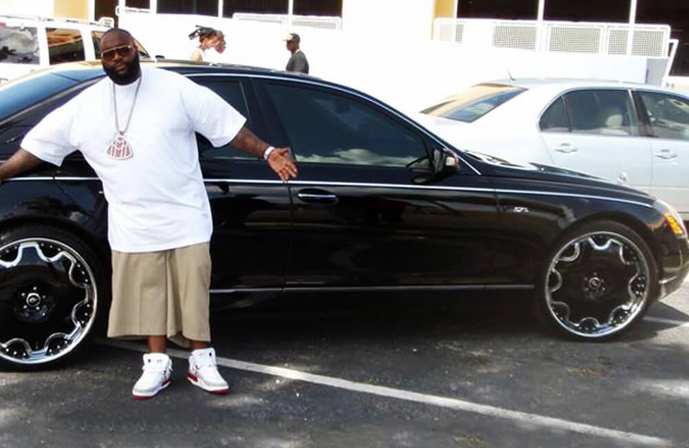 Rick Ross – Maybach 57 @MintysTyresMags / Twitter.comm
