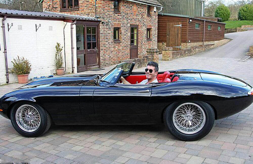 Simon Cowell – Jaguar Eagle Speedster @JustSimonCowell / Twitter.com