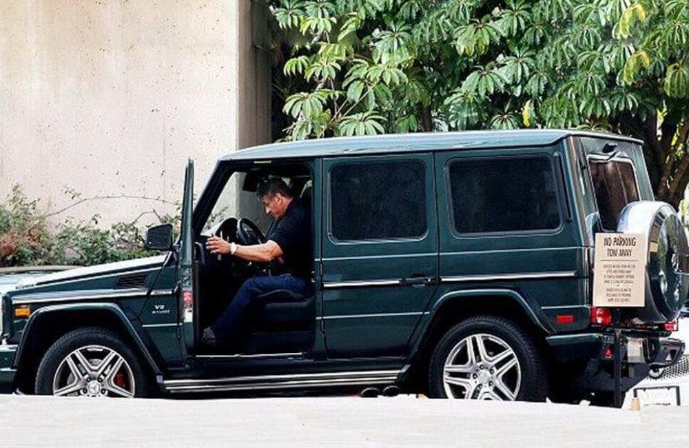 Sylvester Stallone – Mercedes G-Wagon @"The Art of Living_Home & Personal" / Pinterest.com
